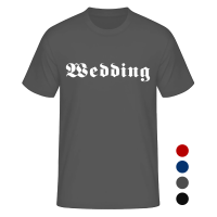 T-Shirt Altdeutsch Wedding